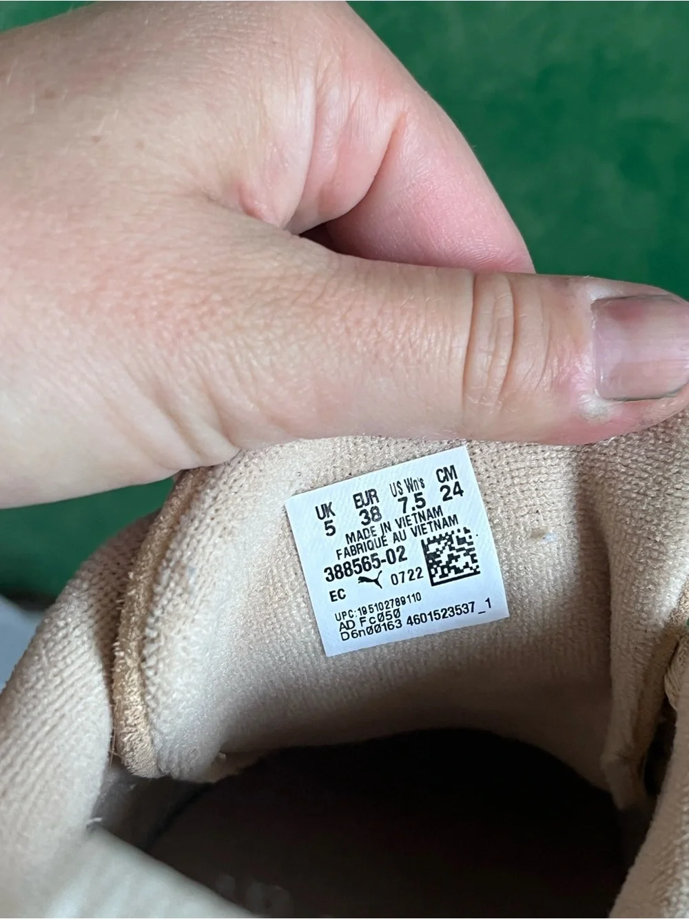 Puma Women's Suede Sneakers in Beige